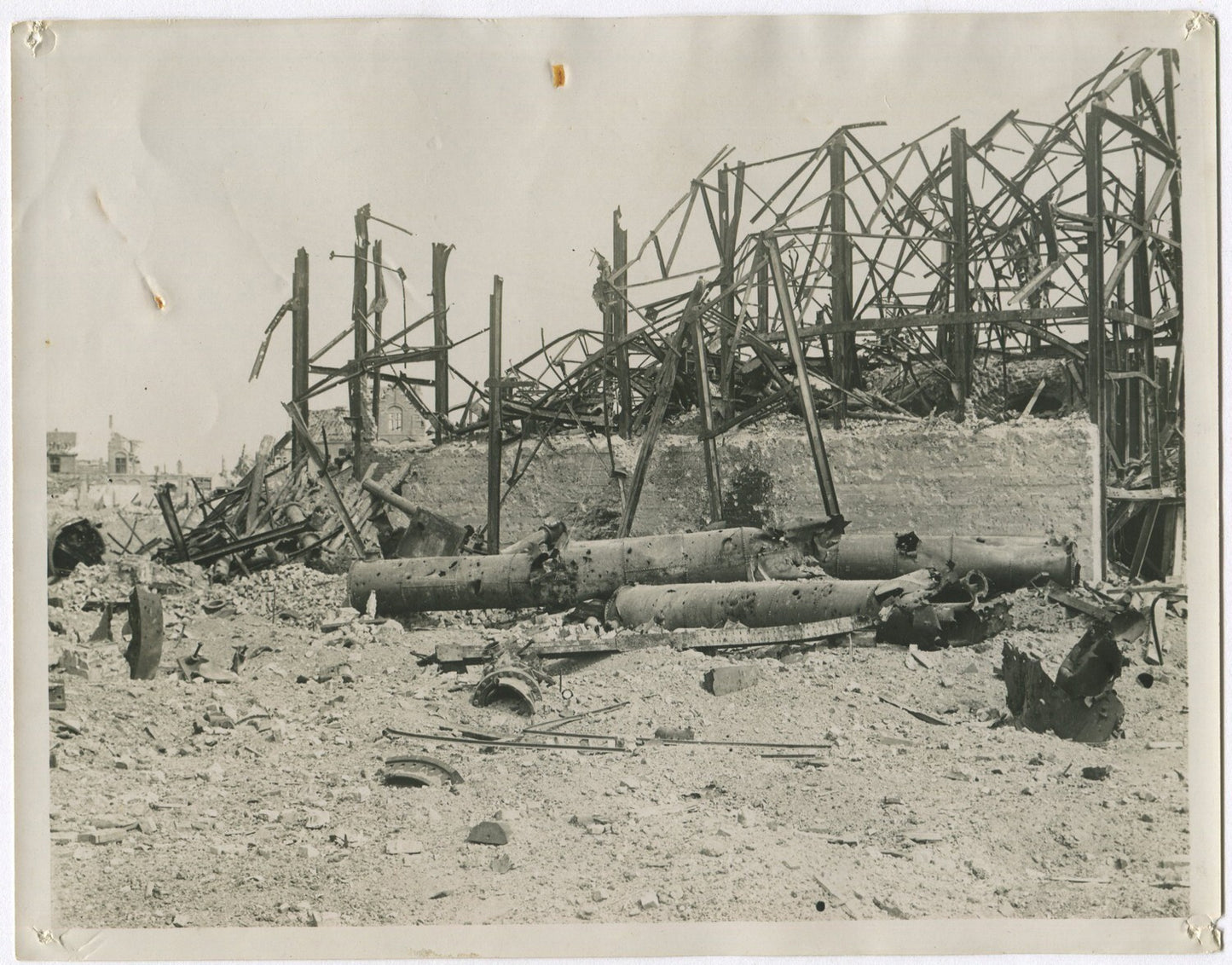 PILCKEM RIDGE BATTLEFIELD VIEW. WWI. (8x10 REPRINT)