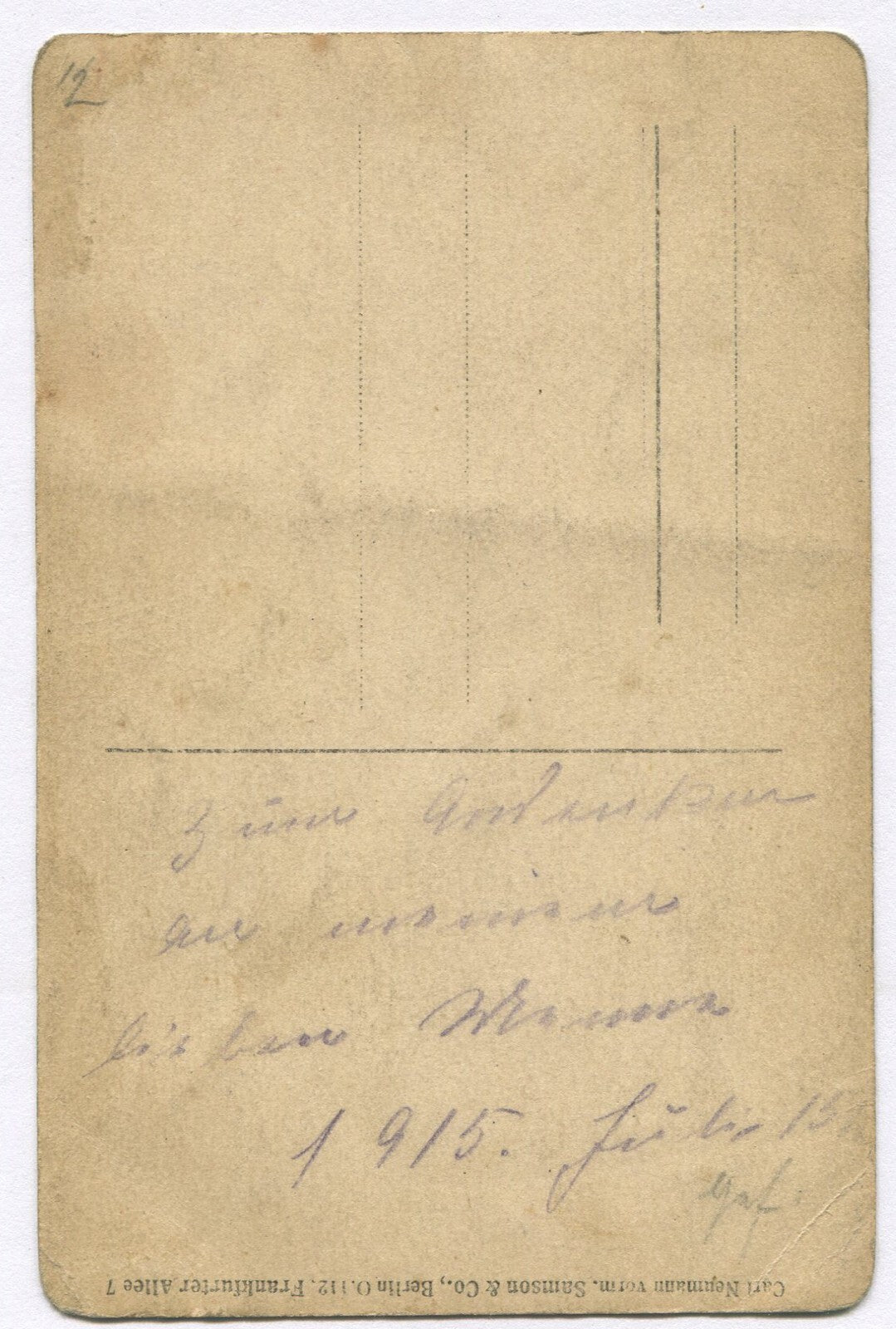 WWI ERA SOLDIER HOLDING CIGARETTE. PHOTO POSTCARD.