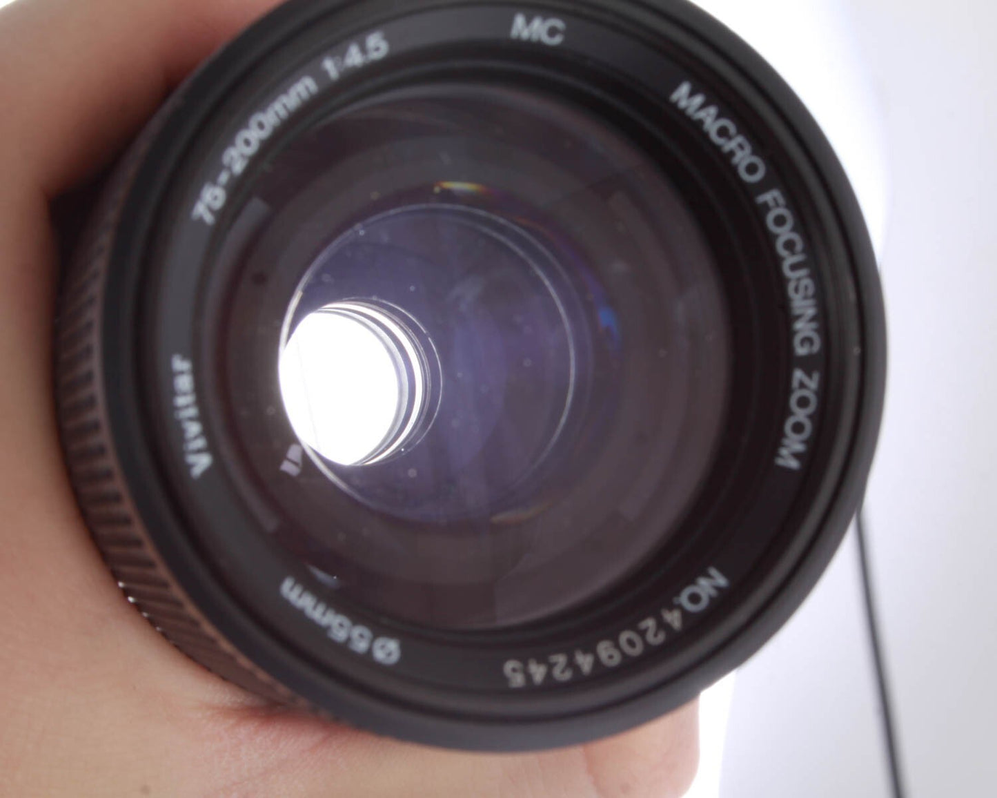 VIVITAR 75-200mm F/4.5 MACRO ZOOM LENS FOR NIKON