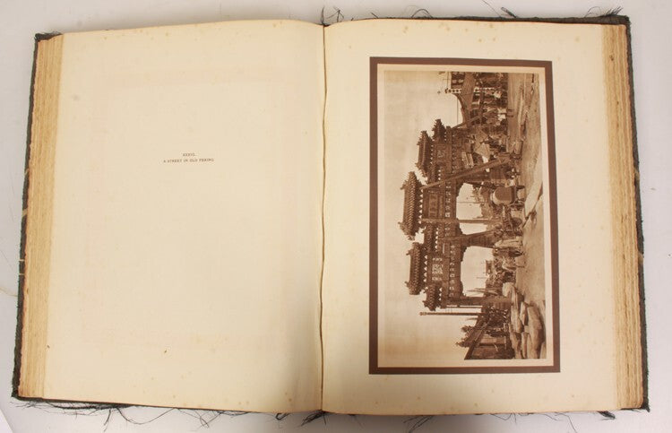 1920, THE PAGEANT OF PEKING, SIXTY-SIX PHOTOGRAVURES OF PEKING BY DONALD MENNIE
