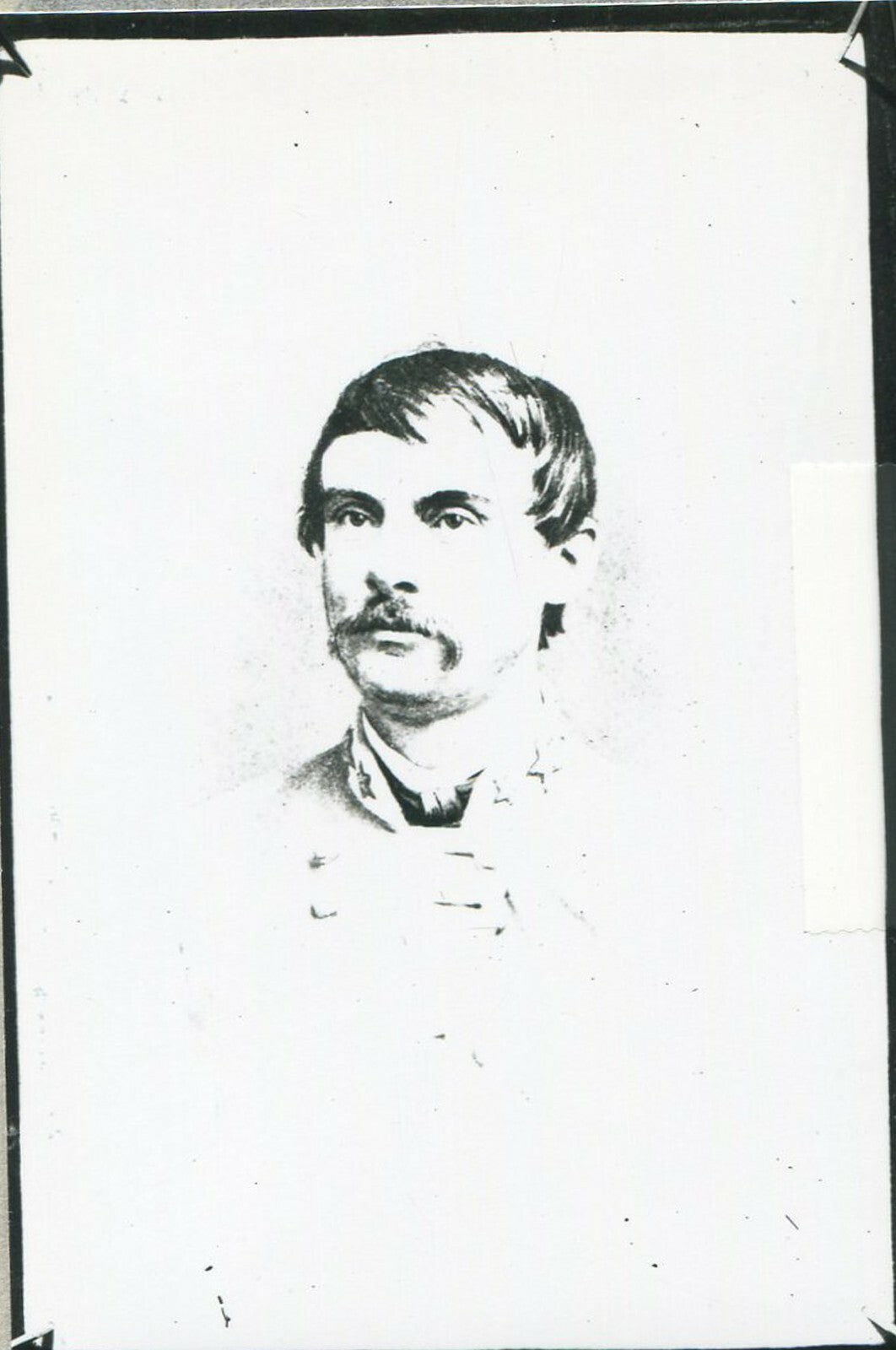 Vintage Civil War General John Echols, CSA - 8x10 Reprint Photo, Historical Portrait