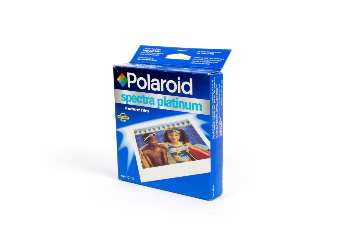 Polaroid Spectra Platinum Image 10 Pack Instant Film in Box