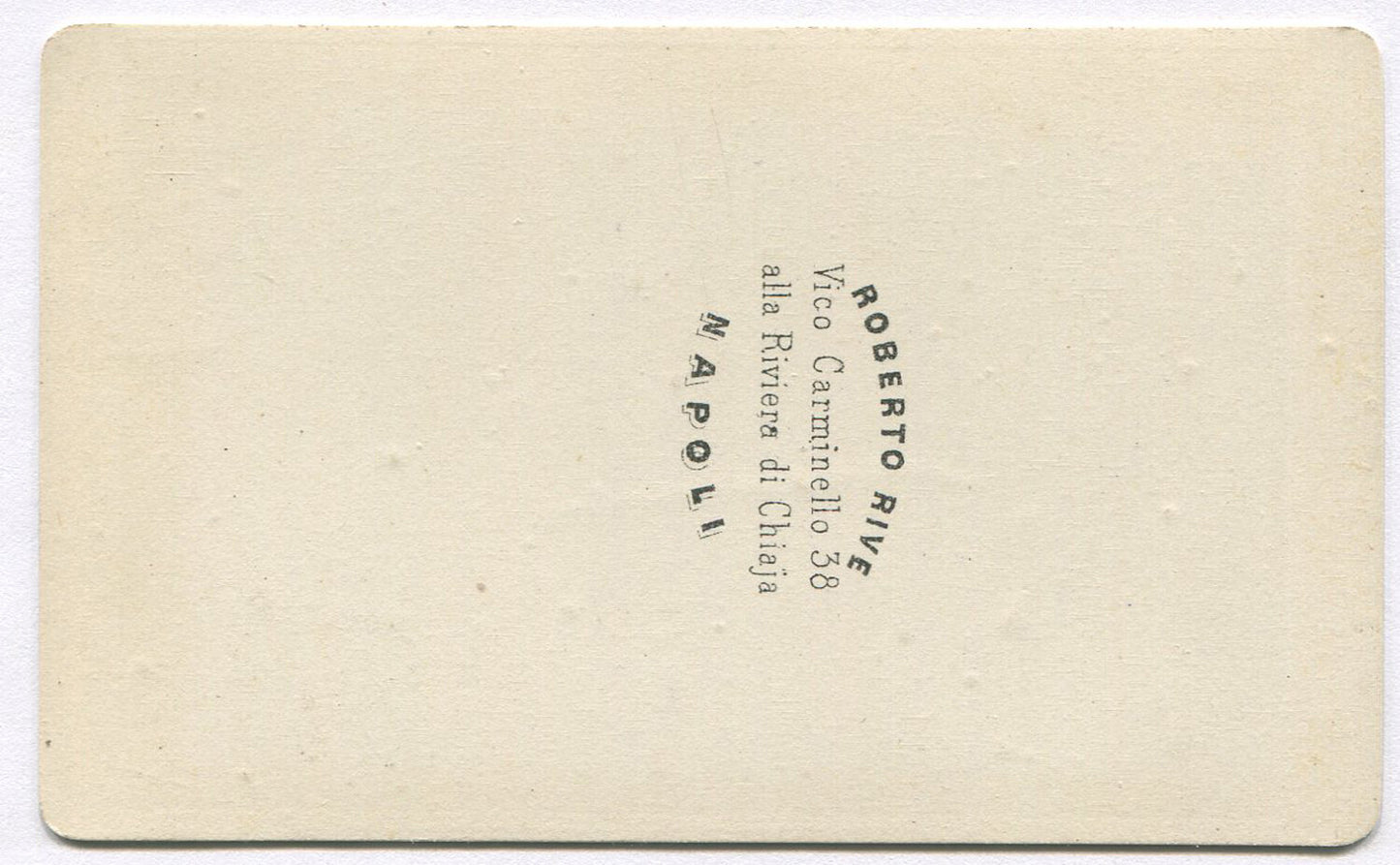 NAPOLI DA SOPRA LA TOMBA DI VIRGILIO. CDV.