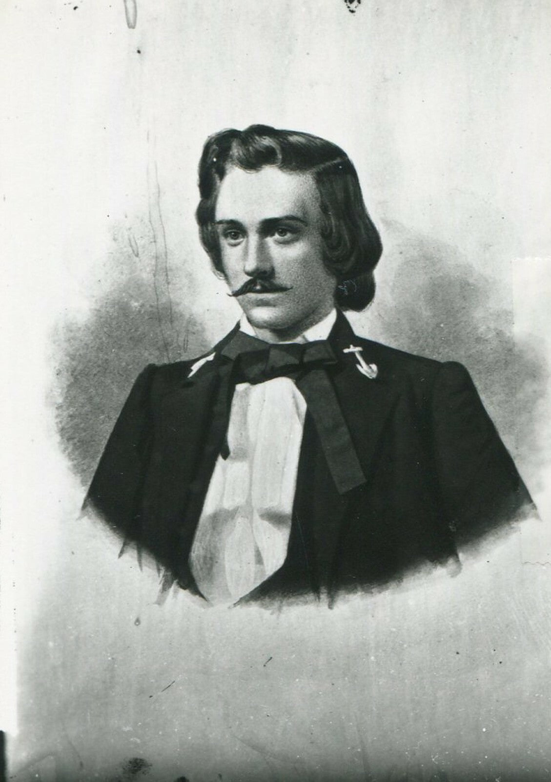 Vintage Henry Timrod Civil War Poet 8x10 Reproduction Photo, CSA Era Portrait