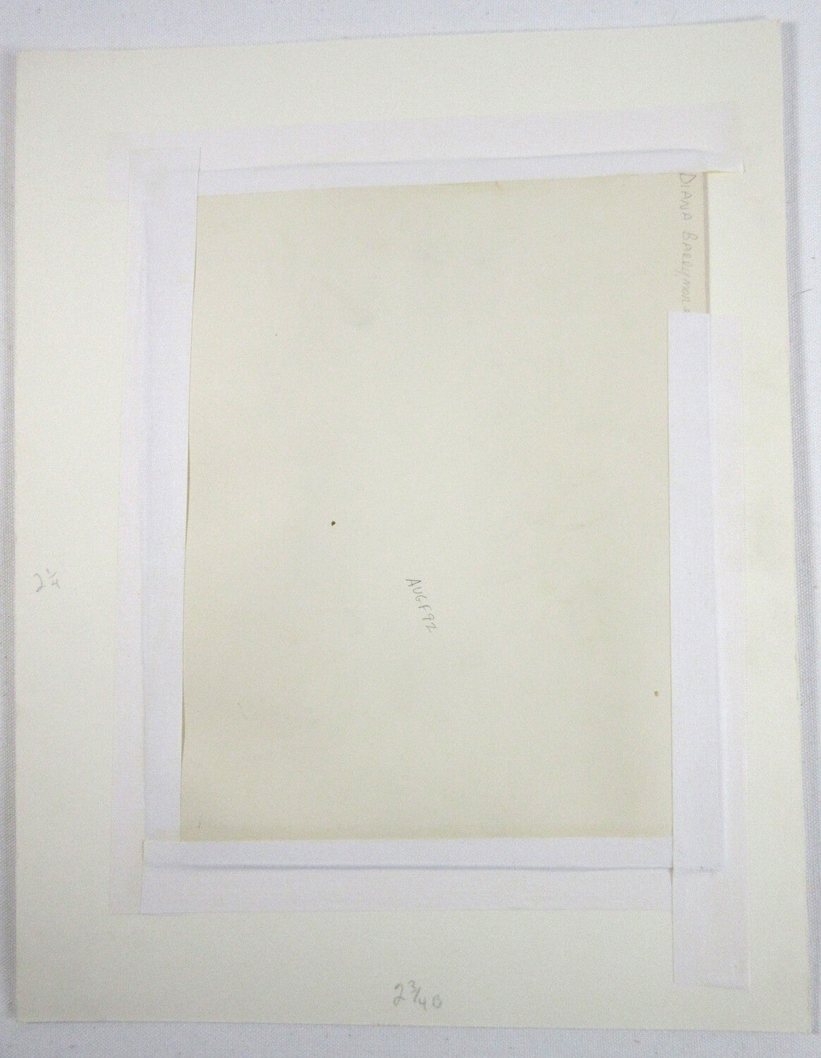 Beautiful SOFT looking woman, 8X10 TONED SILVER PRINT IN 11X14 IN. ARCHIVAL MAT.