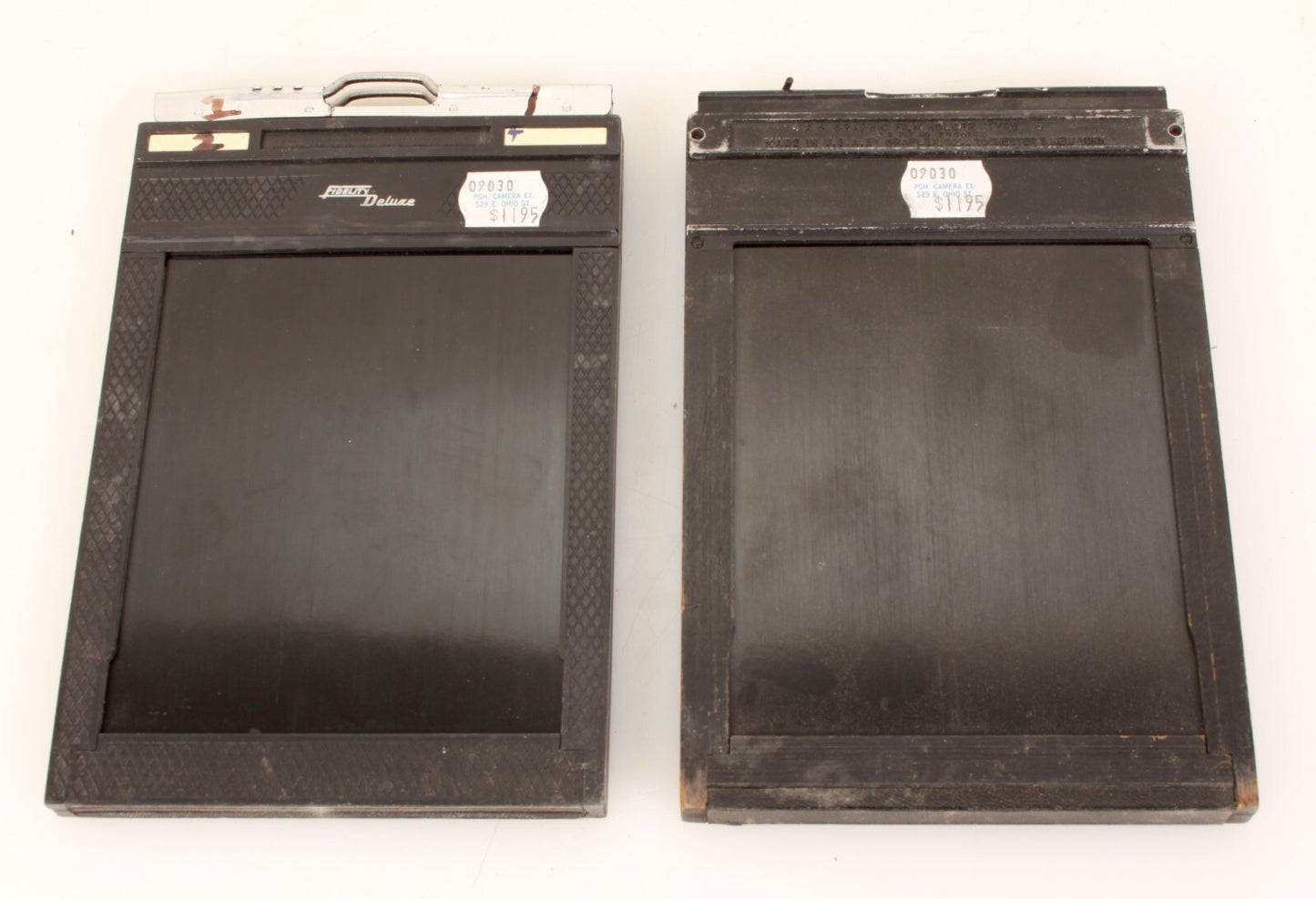 Vintage Retro Pair of Film Holders - Lot of 2