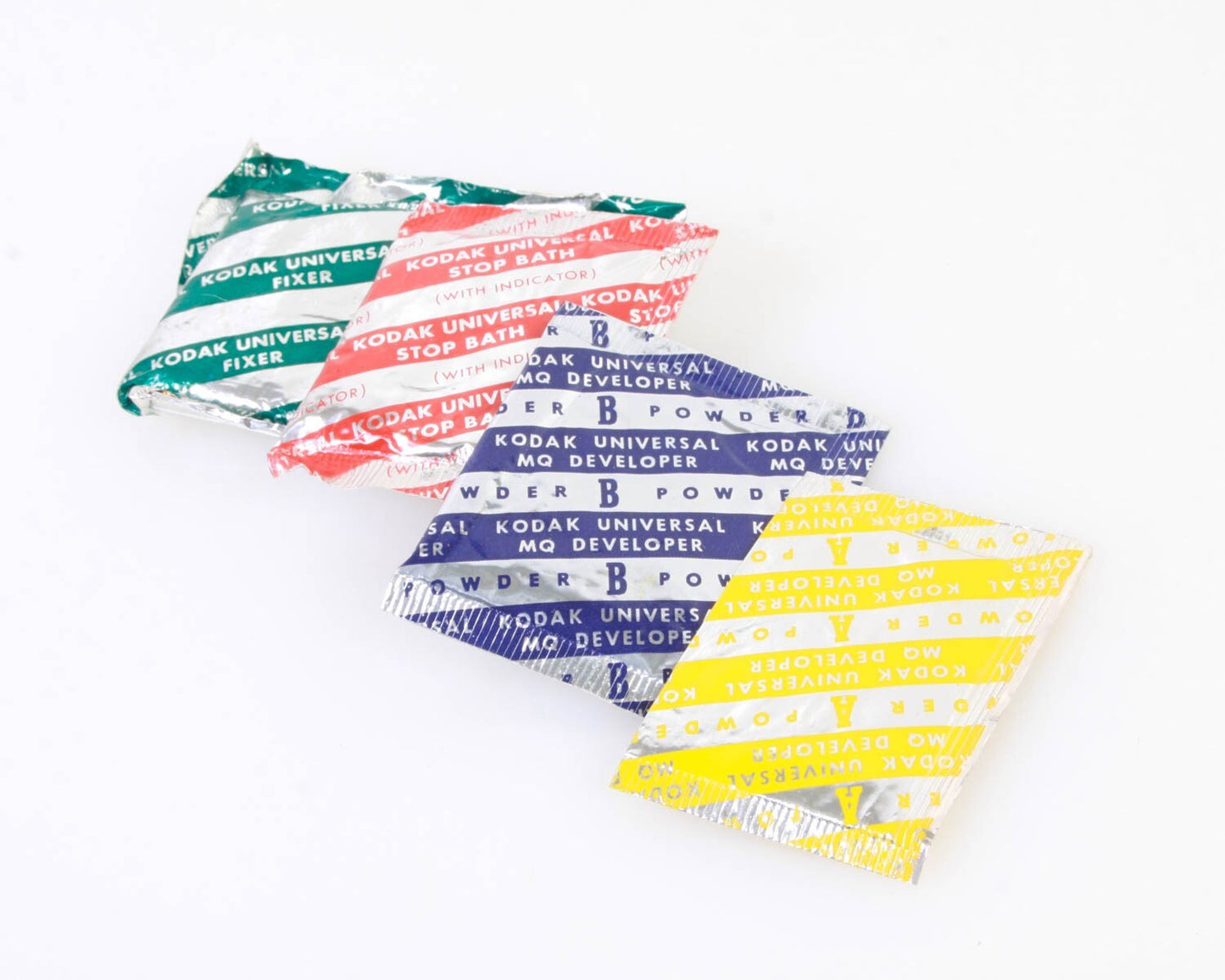 VINTAGE KODAK TRI CHEM PACK: DEVELOPER, STOP & FIX (AS-IS)