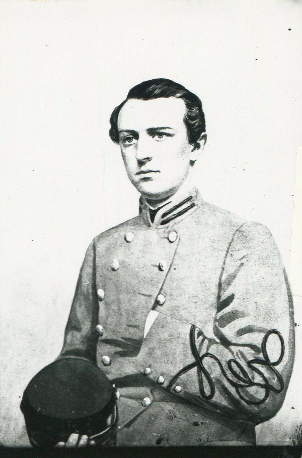 Vintage Civil War CSA Soldier 8x10 Photo Reproduction - Collectible Print, Sealed