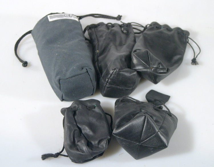 ASSORTED LENS CASES-LOT OF 5