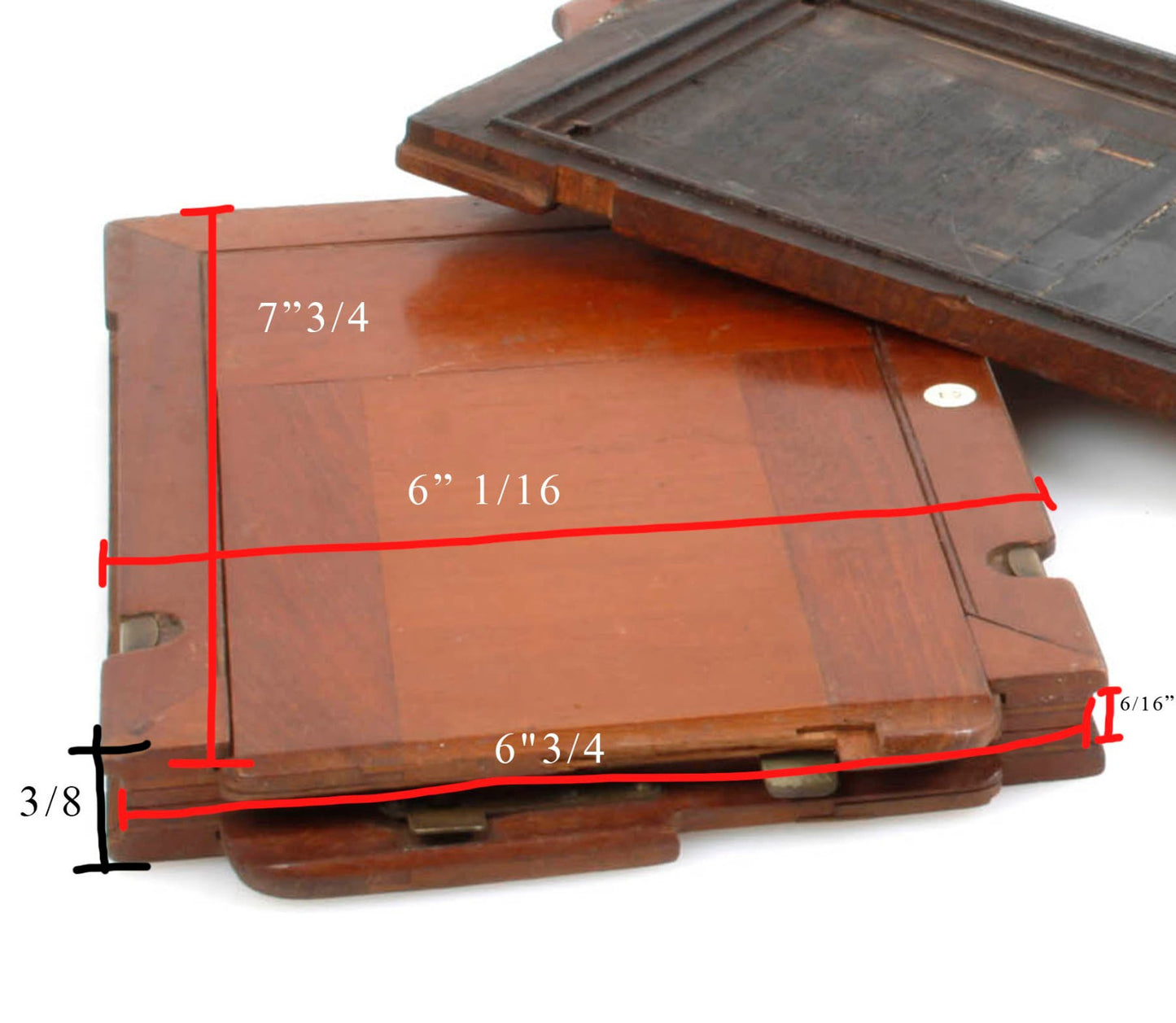 4.5 X 6.5 Wooden Cut Film Holder Set of 2