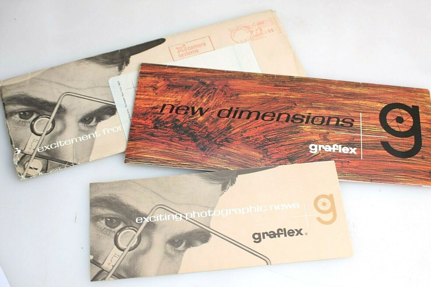 Graflex Product Guide Literature Set of 4 in Envelope