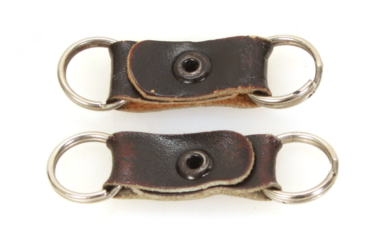 Camera Strap Protectors Black Leather - Set of 2
