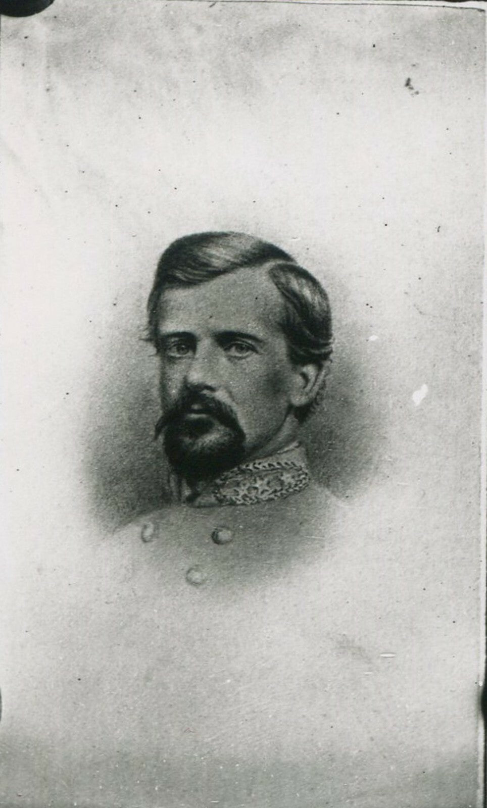 Civil War General John Pegram, CSA - Vintage 8x10 Photo Reprint, Confederate Portrait