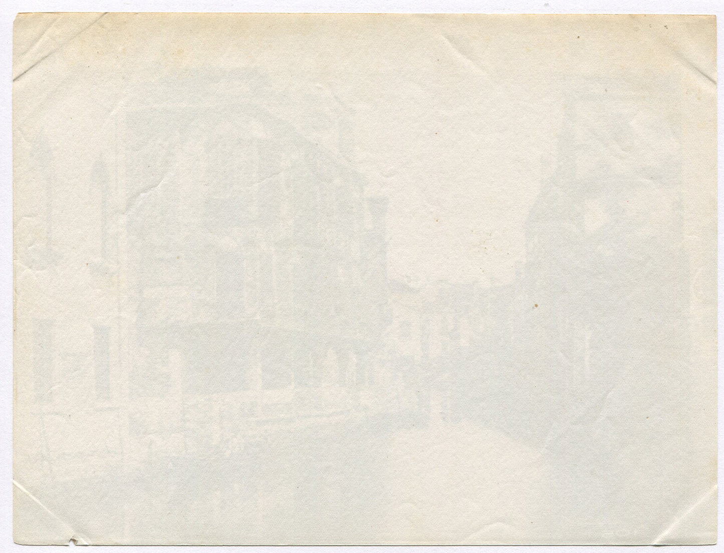 VENICE CANAL, GONDOLAS, BRIDGE, AND BUILDINGS. UNMOUNTED ALBUMEN.