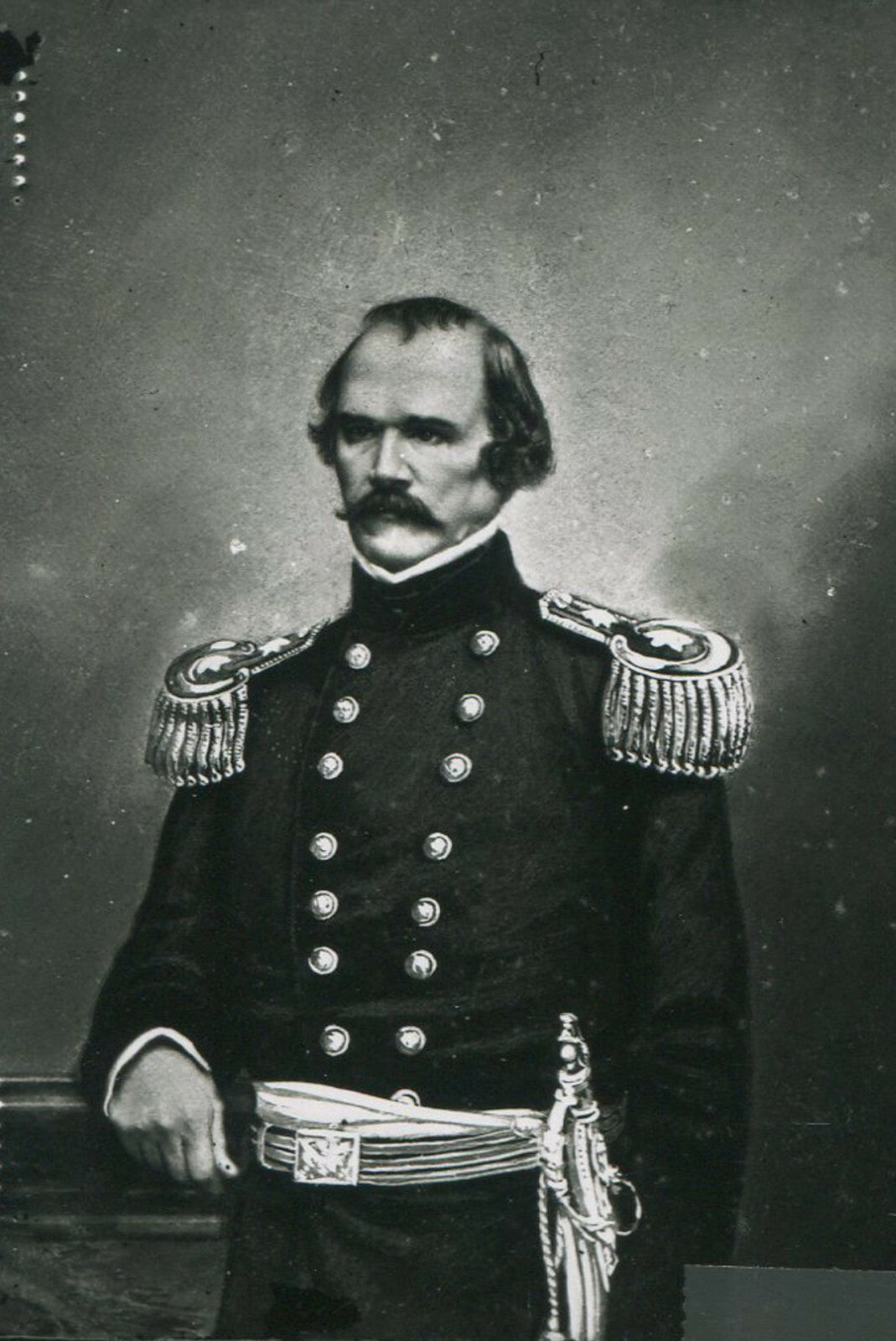 Vintage Civil War General Albert Sidney Johnston CSA 8x10 Photo Reprint, Historic Military Portrait Wall Art