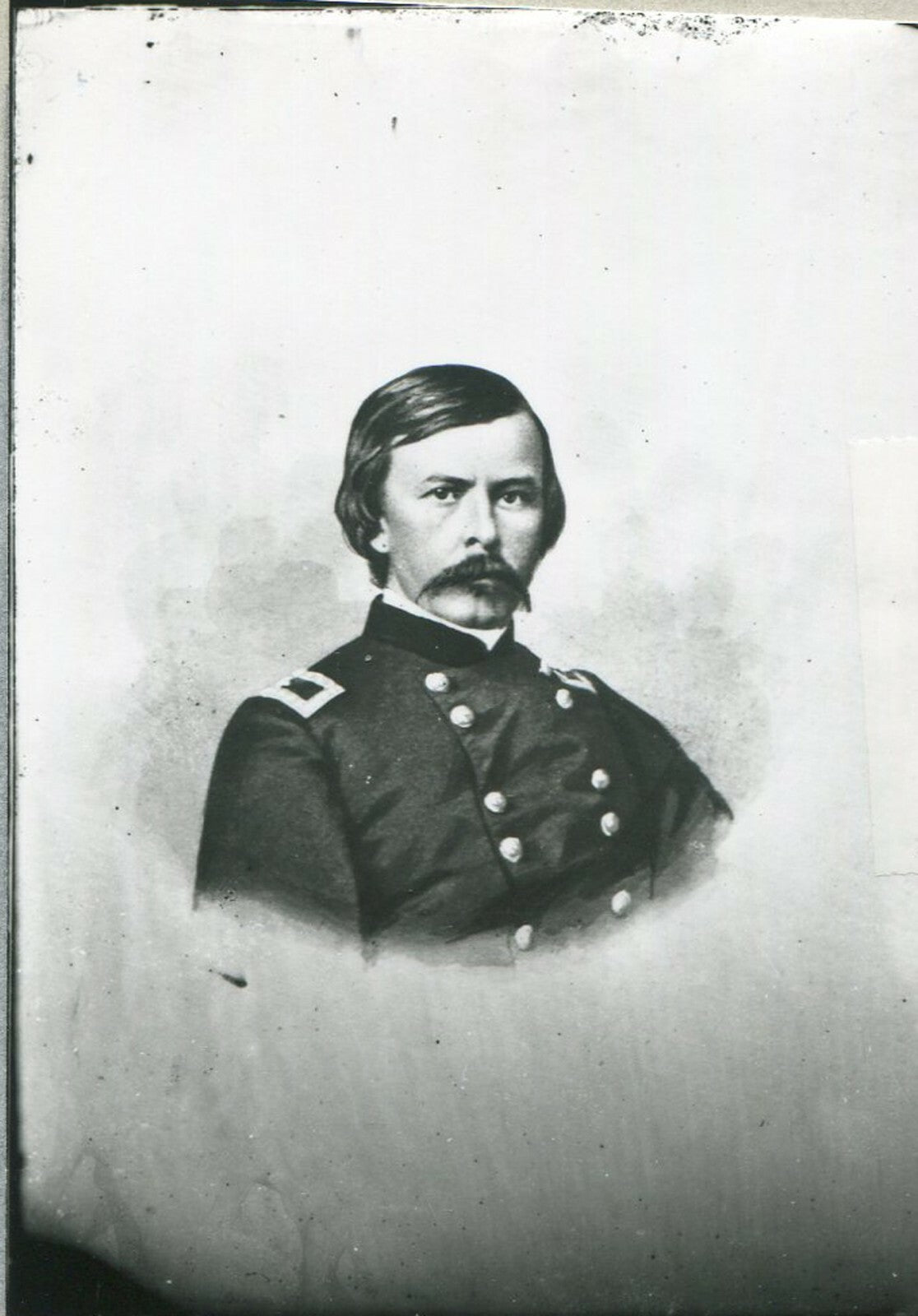 Vintage Civil War General Green Clay Smith 8x10 Photo Reprint, Historical Portrait, Collectible
