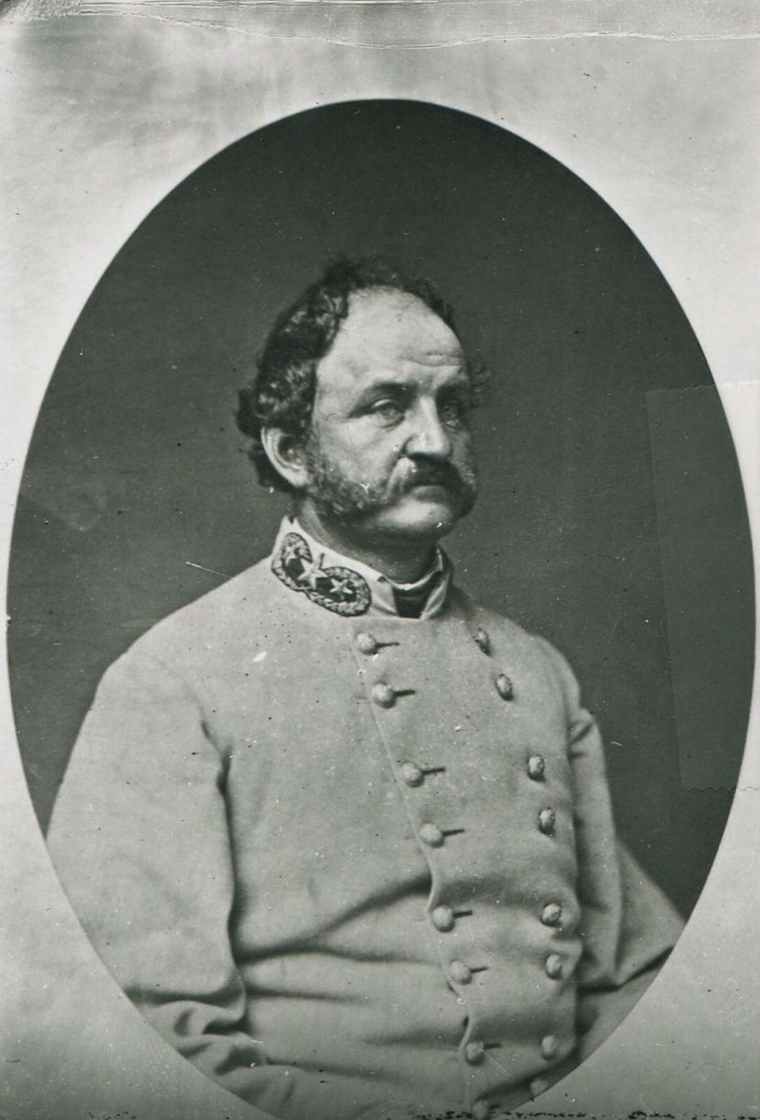 Vintage Civil War General John Stuart Williams, CSA - 8x10 Photo Print, Historical Confederate Portrait, Reprint