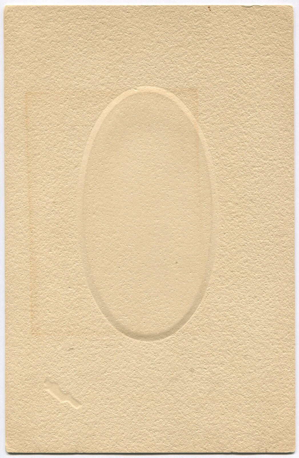 Vintage Mary Saunders Signed Actor Photo to Mrs Hoover Talent Agent 5.25x2.75 Oval Silver Print