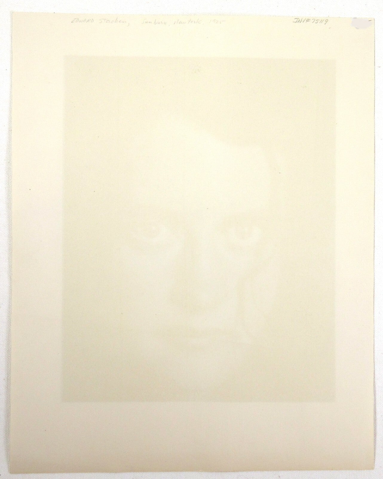 EDWARD STEICHEN, SUNBURN. N.Y. 1925. 12.5X10 INCH PHOTO VINTAGE