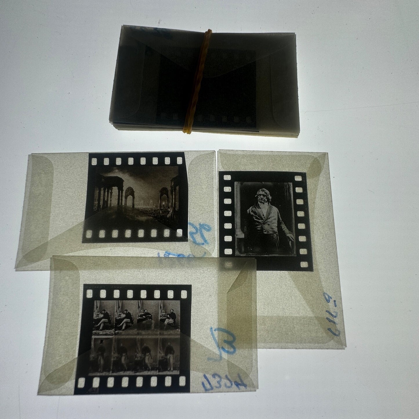 Professional Photography "Famous Photographs" 35mm Unmounted Slides lot of 17