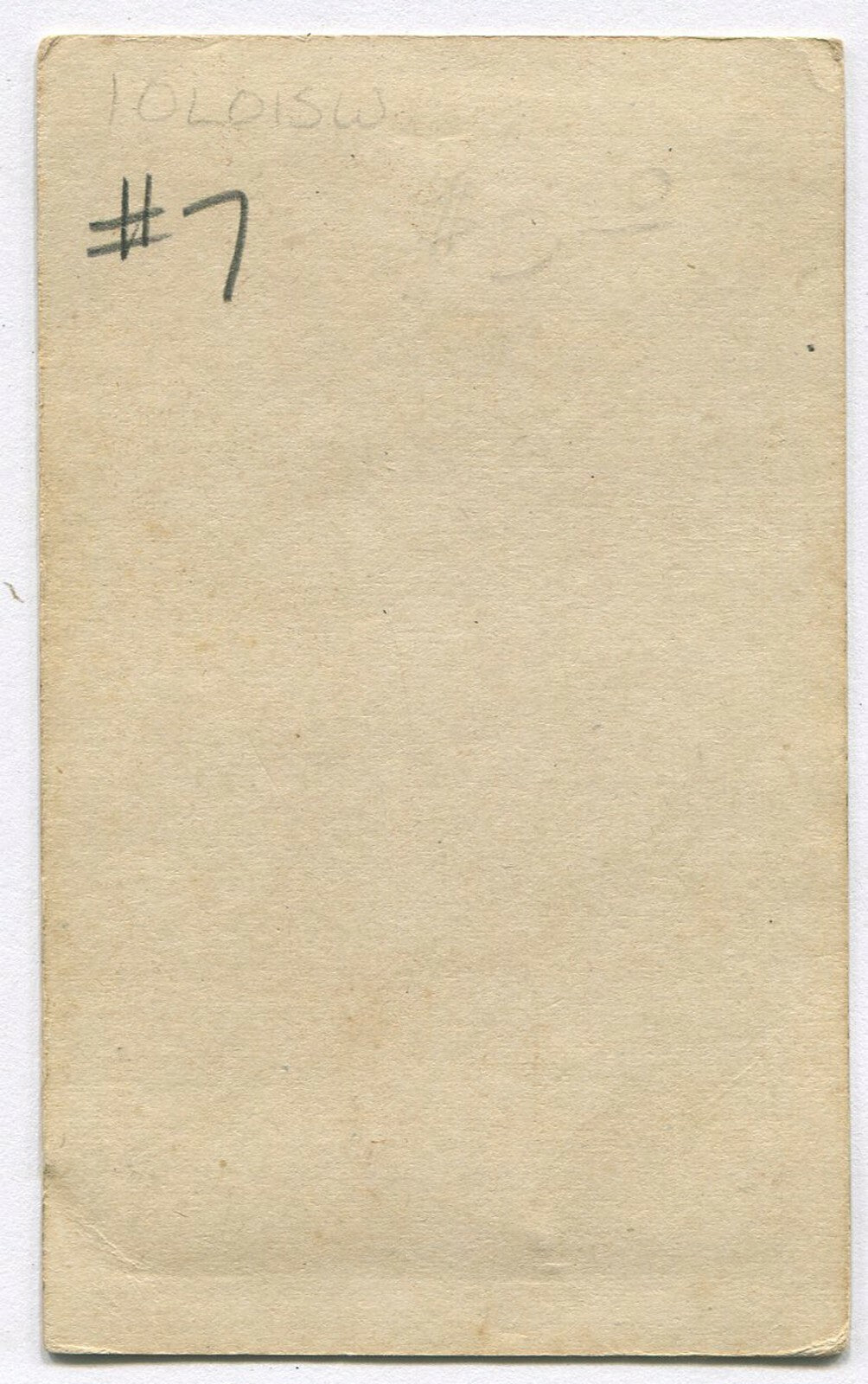 THIN LIPPED MAN W/CHIN BEARD. CDV.