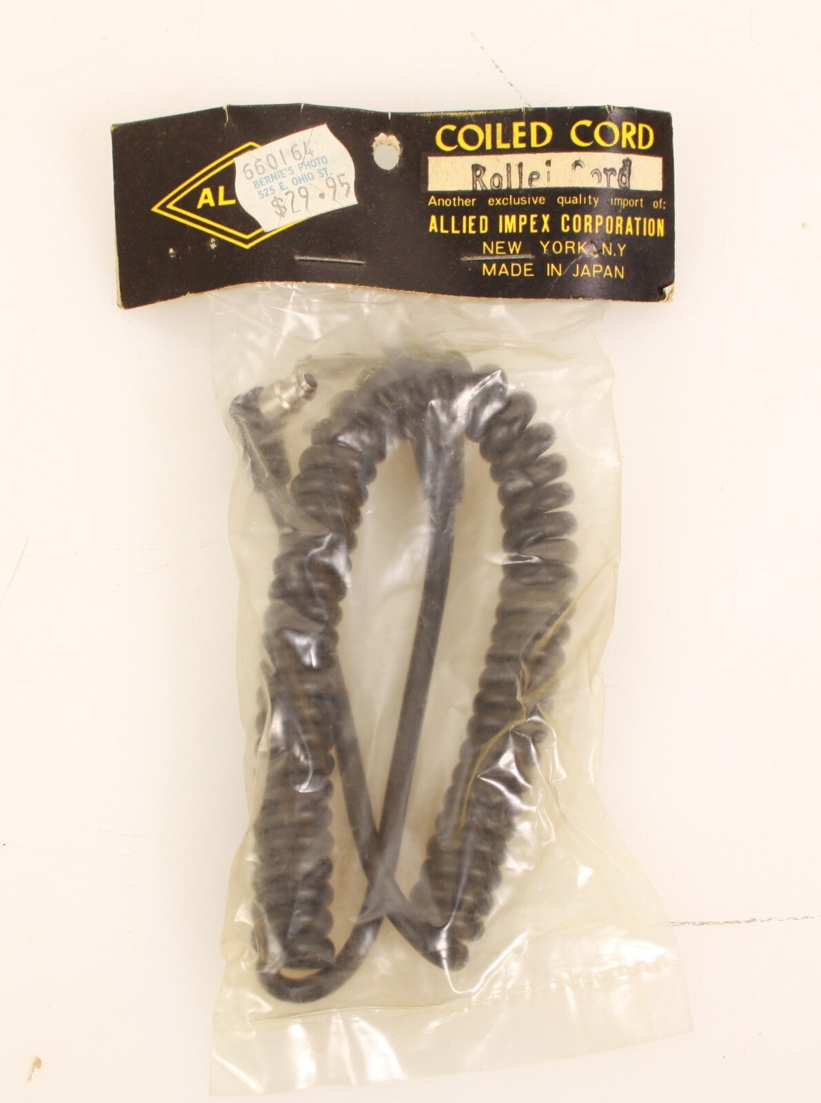 Rollei Alpex AC/HH to Bi-Post Coiled Cord