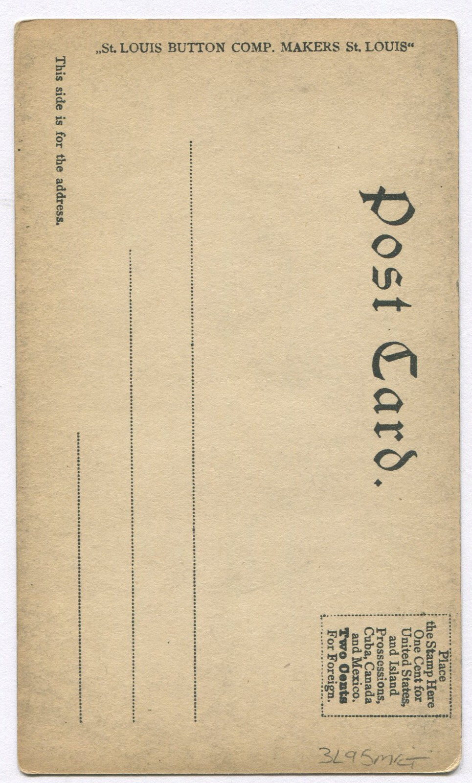 ACTRESS ANNA HELD IN COSTUME. PHOTO POSTCARD.