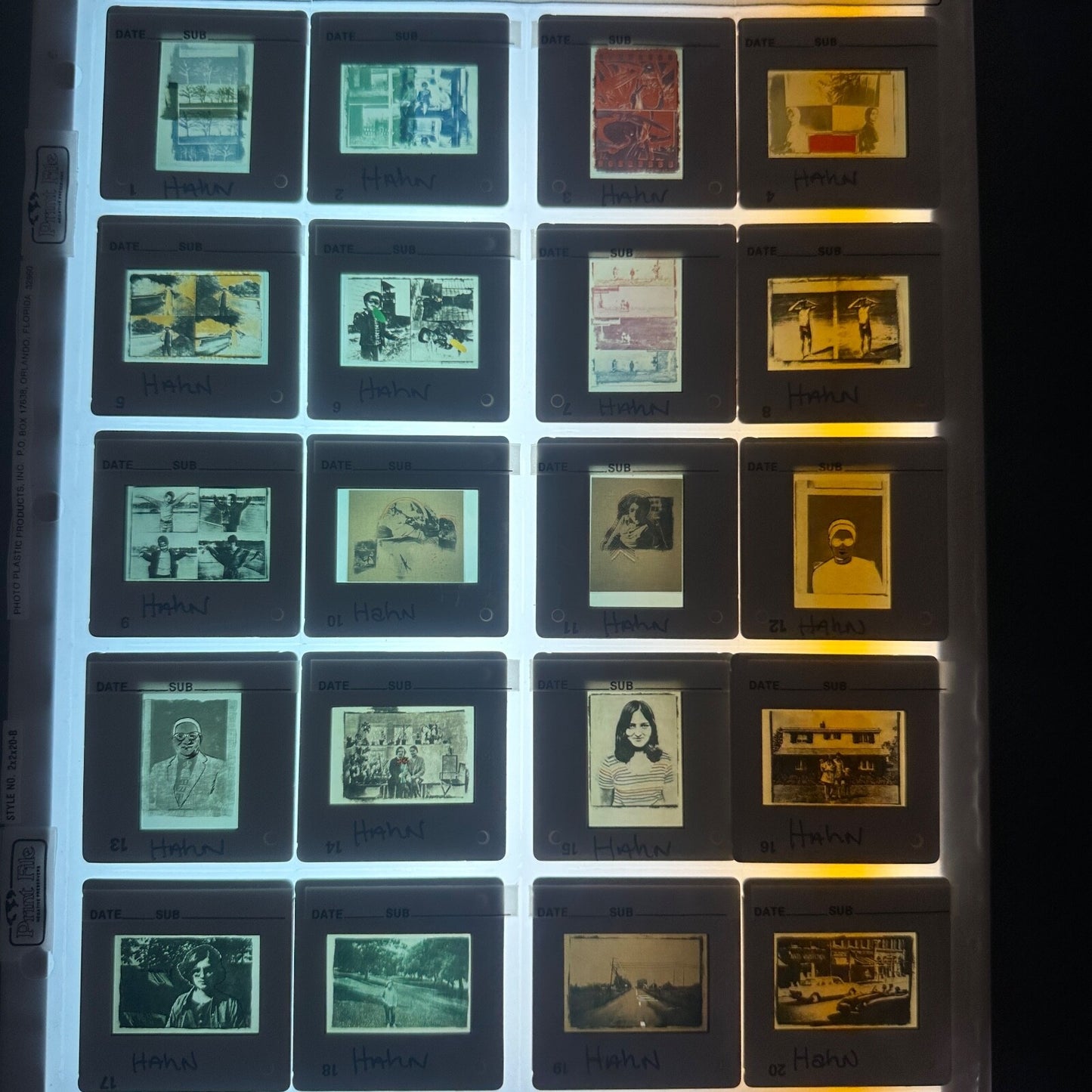 Professional Photographers "Heslington, Hahn, Still Life" 35mm Slides Lot of 80+