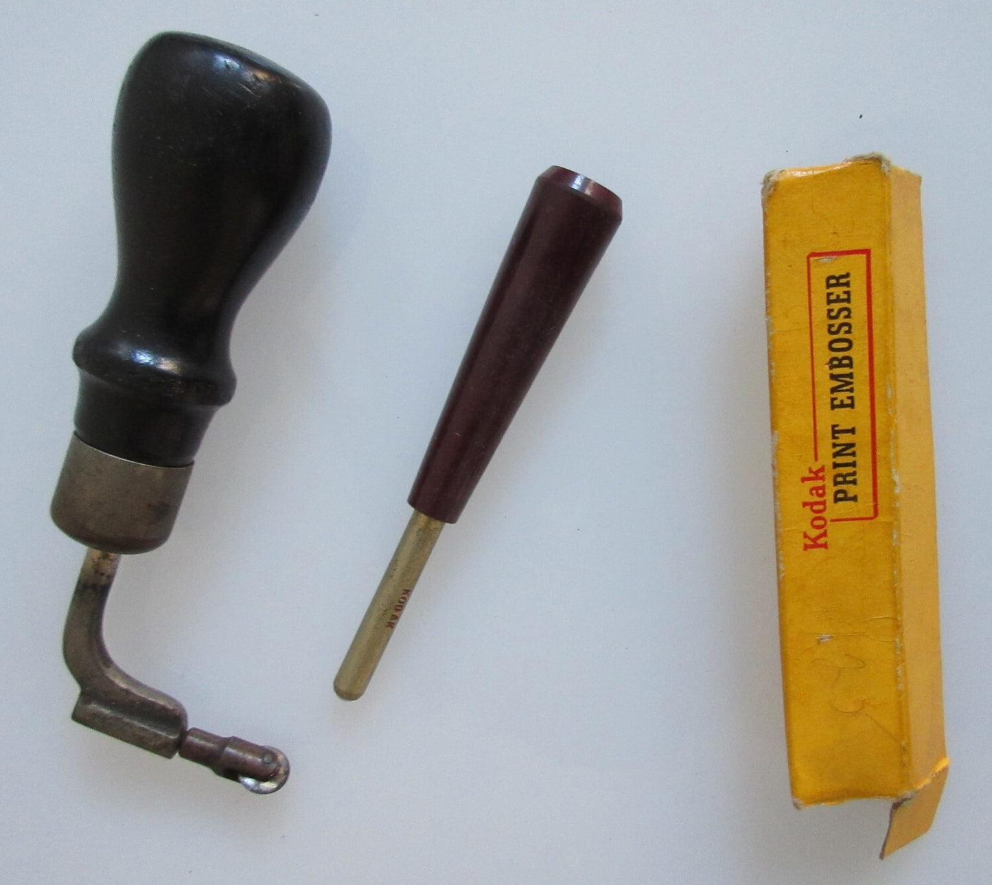 RARE KODAK PRINT EMBOSSER/CUTTER W/BOX. VINTAGE PHOTO TOOL.