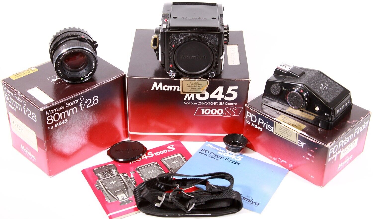 マミヤ Mamiya M645プリズムファインダー SEKOR C 210 F4 マミヤ Mamiya M645プリズムファインダー SEKOR C 210 F4