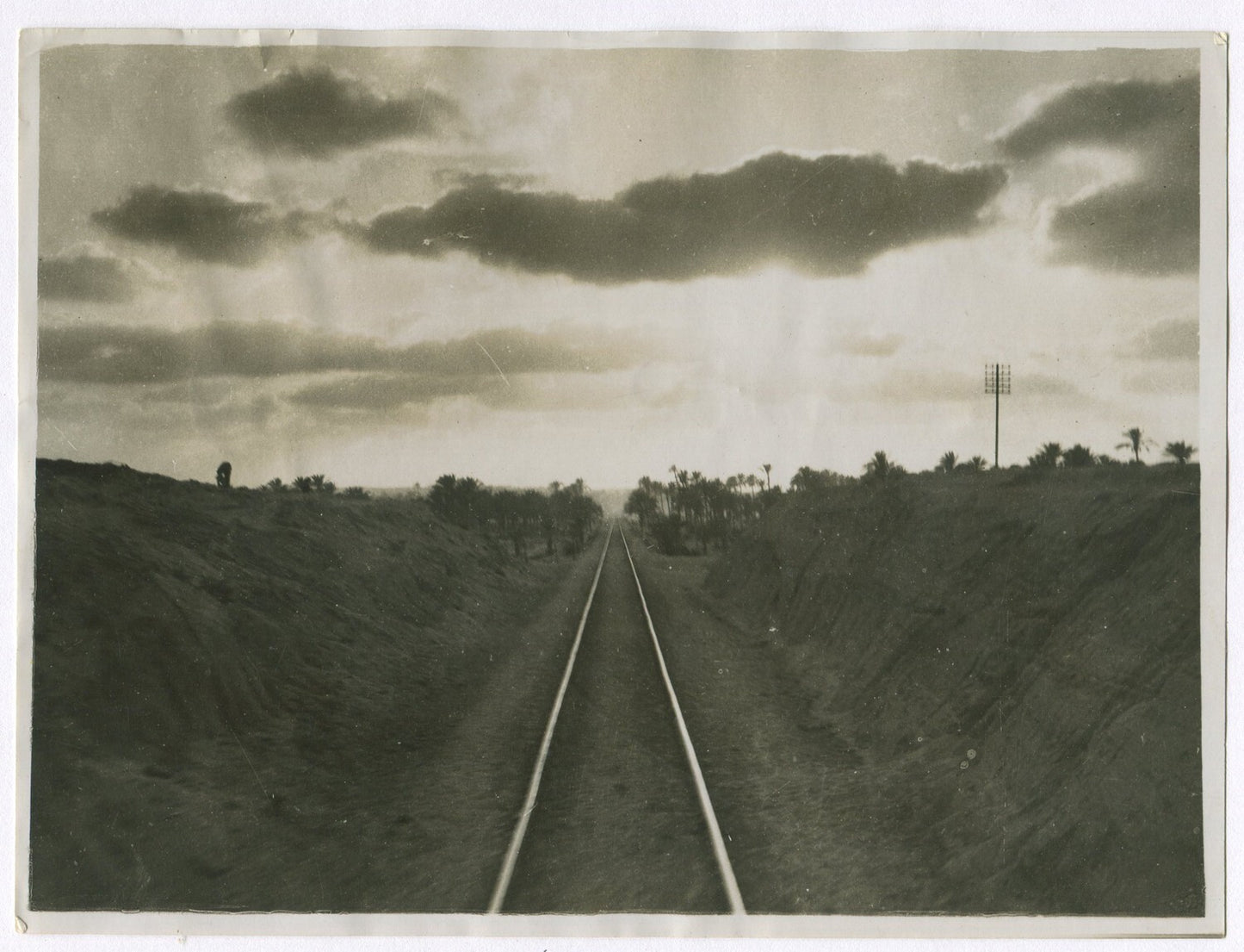 PALESTINE RAILWAY. WWI. (8x10 REPRINT)
