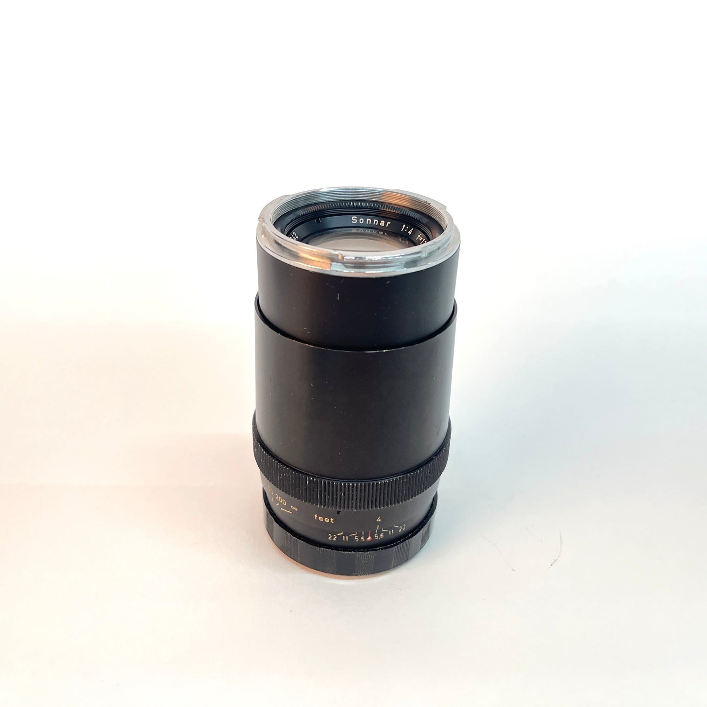 Contarex "All Black" 135mm f/4 Sonnar Lens VERY Rare