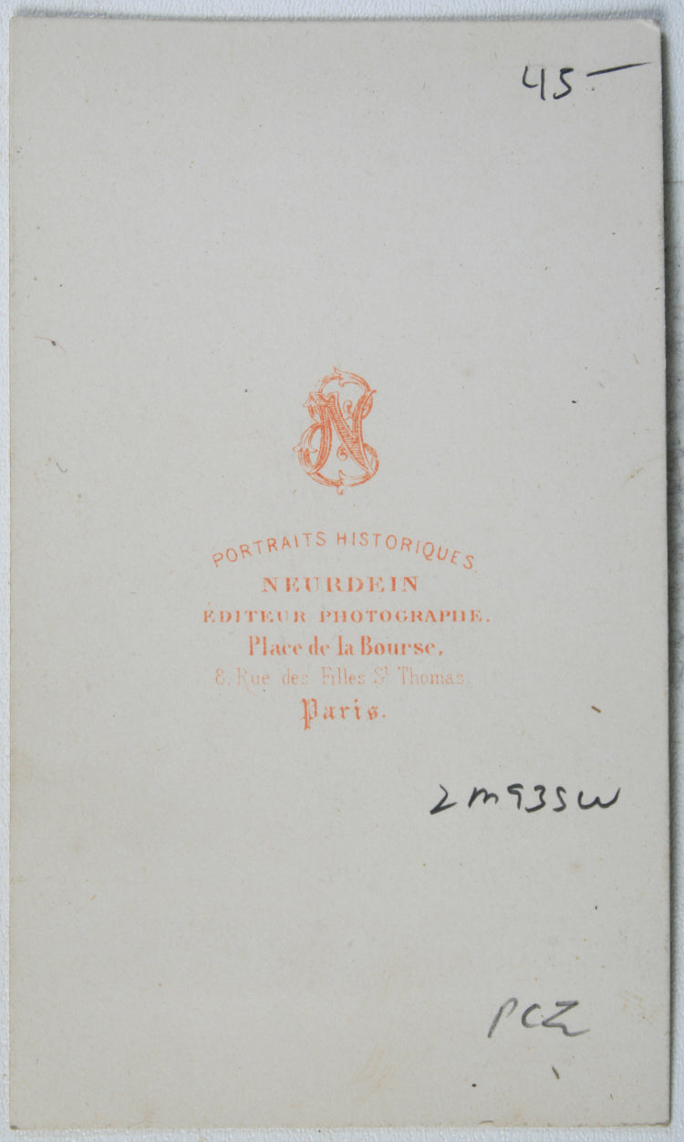 European Royalty Young Boy CDV