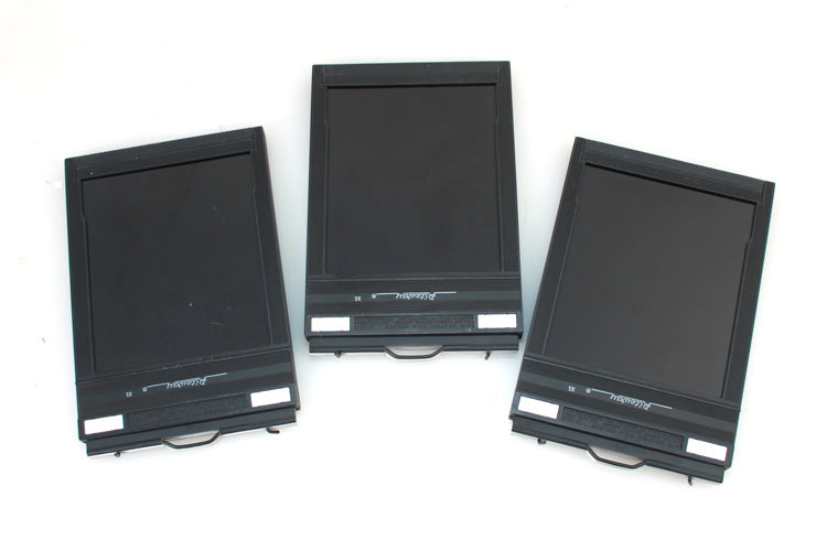 4x5 Sheet Film Holders Riteway W Tri-X Film Inside Set of 3
