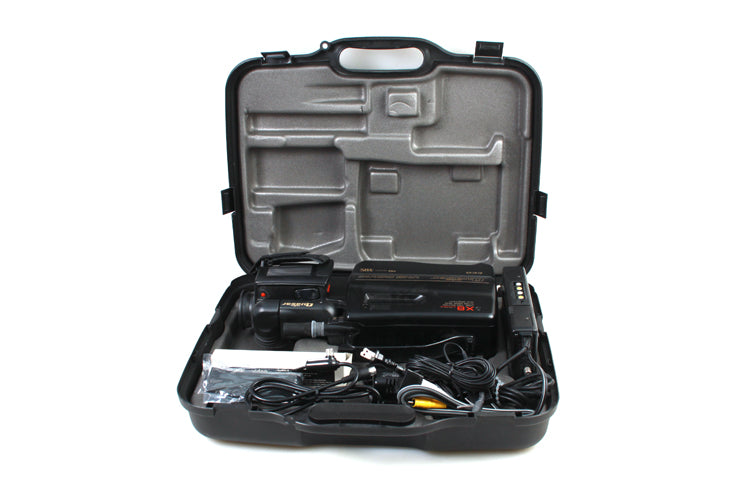 Quasar X8 VHS Camcorder in Case for Prop or Display Only