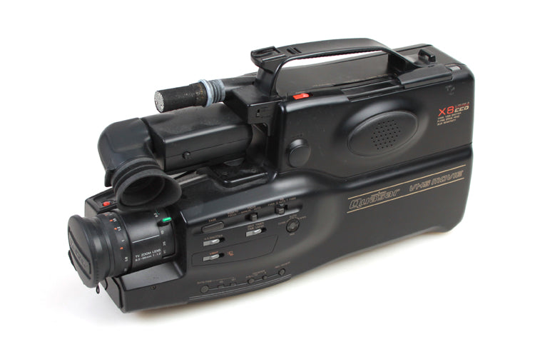 Quasar X8 VHS Camcorder in Case for Prop or Display Only
