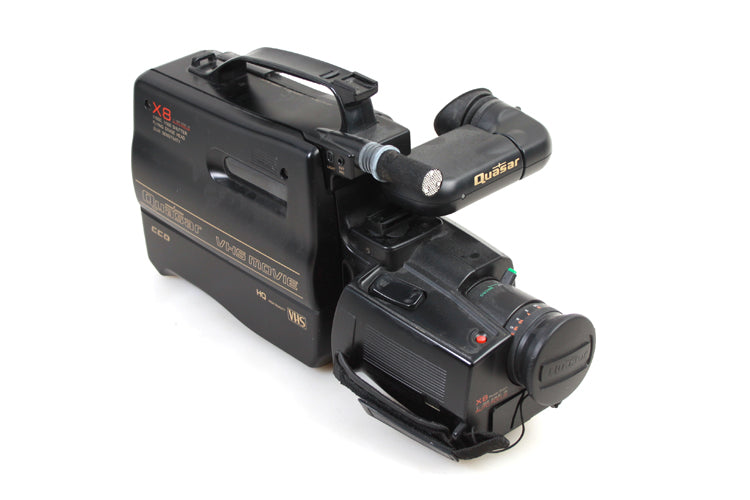 Quasar X8 VHS Camcorder in Case for Prop or Display Only