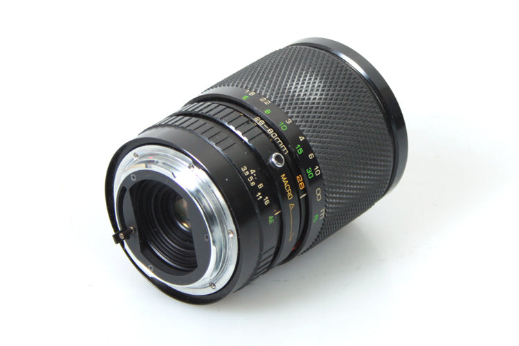 Zoom Camera Lens 1:3.5-4.5 28-80mm Multi-Coated Soligor for Konica