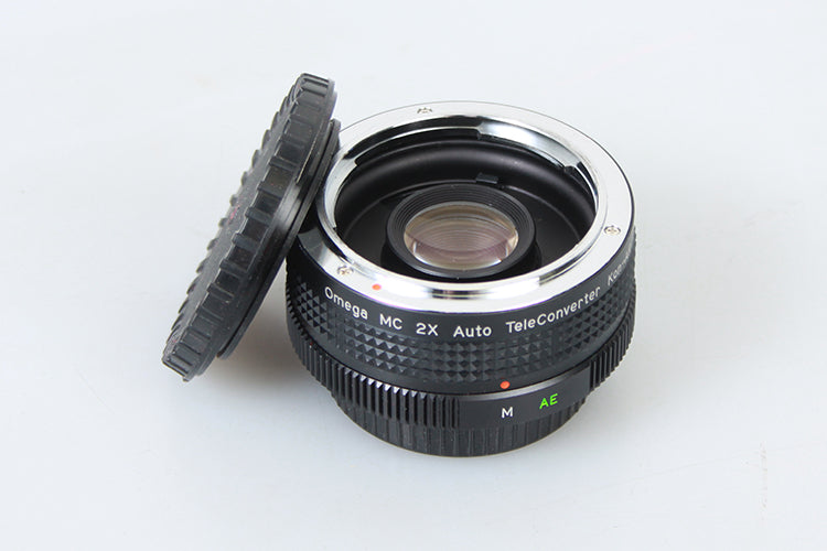 Omega 2x Doubler Teleconverter for Konica W Caps & Case
