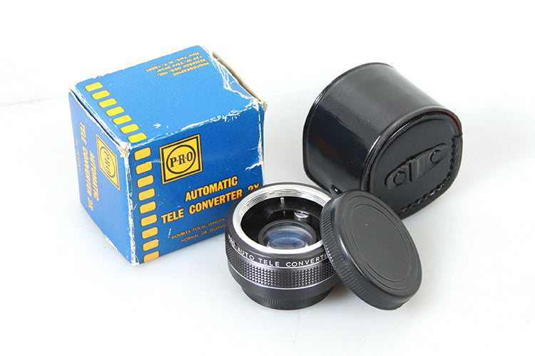 2x Tele Converter M42/Screw Mt. W Case