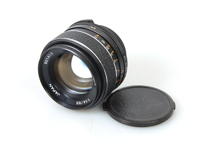 55mm 1:1.4 M42 Screw Auto Chinon W Front & Rear Caps
