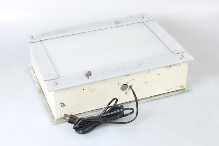 Light Box for Negatives or Slides 13x8 Vintage