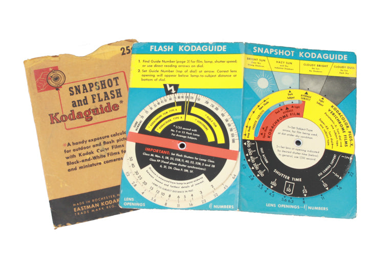 35 Camera Kodak Original Instruction Manual + Snapshot & Flash Guide