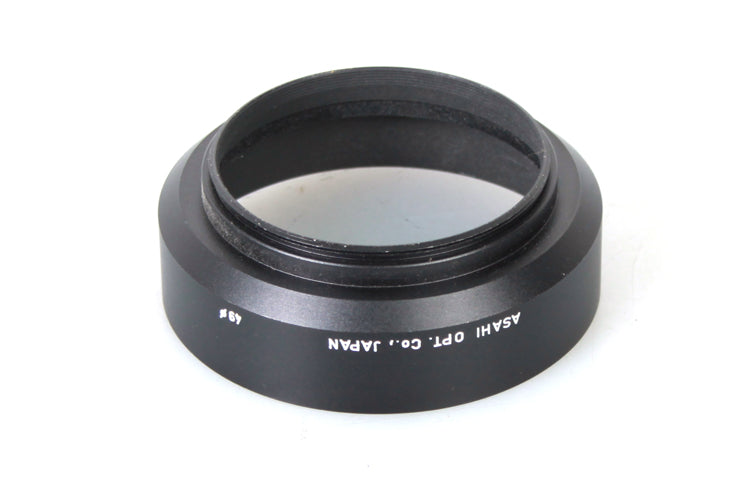 Metal Lens Hood Asahi Pentax 50mm F/1.4, 55mm F/1.8-2, 49 w Case