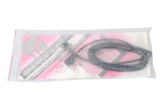 Household to PC Paramount USA Graflex Sync Flash Cable Cord Coiled 5ft Long