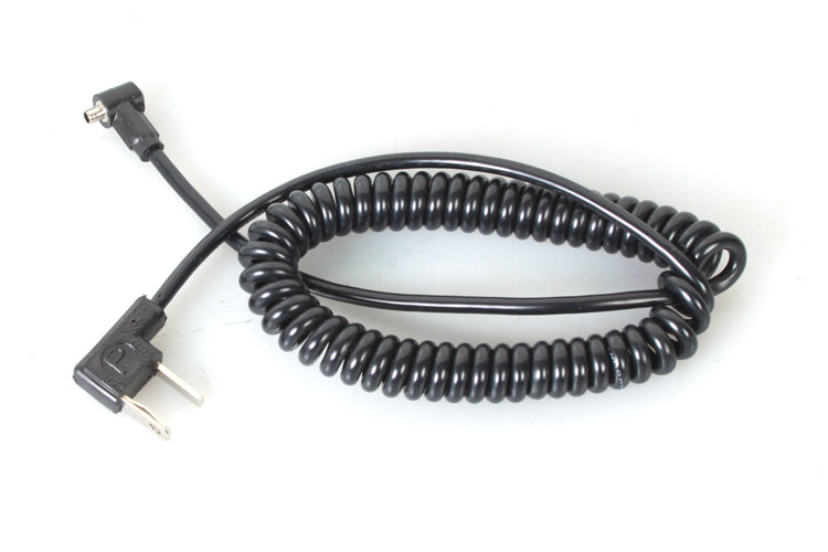 Household to PC Paramount USA Graflex Sync Flash Cable Cord Coiled 5ft Long