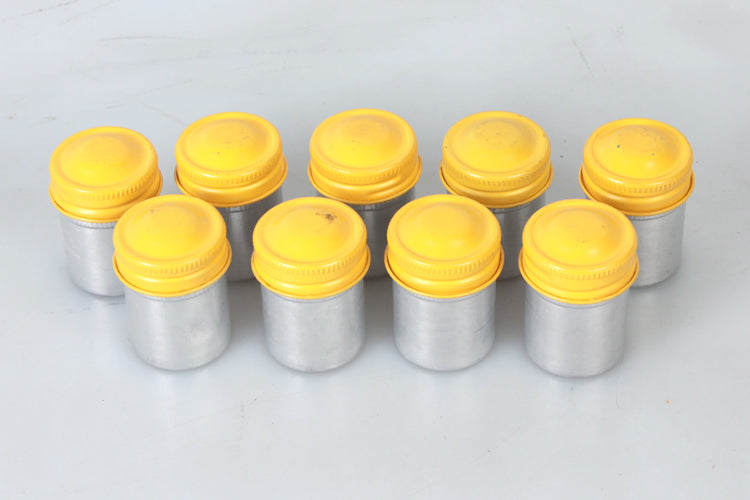 35mm Metal Film Can Lot 9