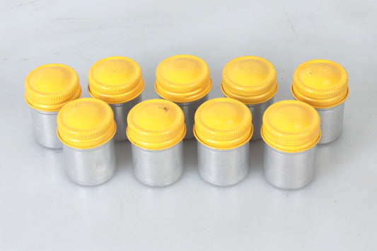 35mm Metal Film Can Lot 9