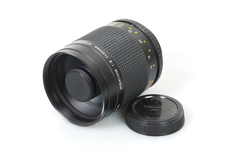 Spiratone 500mm Lens for Olympus OM 1/2/3/4/10/PC