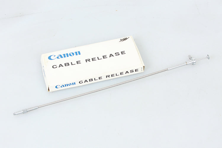 Vintage Canon Metal Cable Release in Original Box